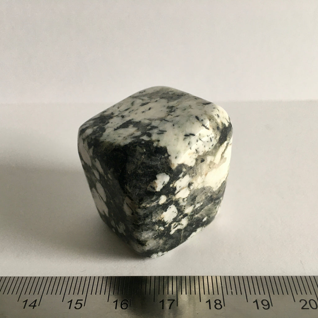 Albite + Black Tourmaline + Quartz Nugget - 9.98