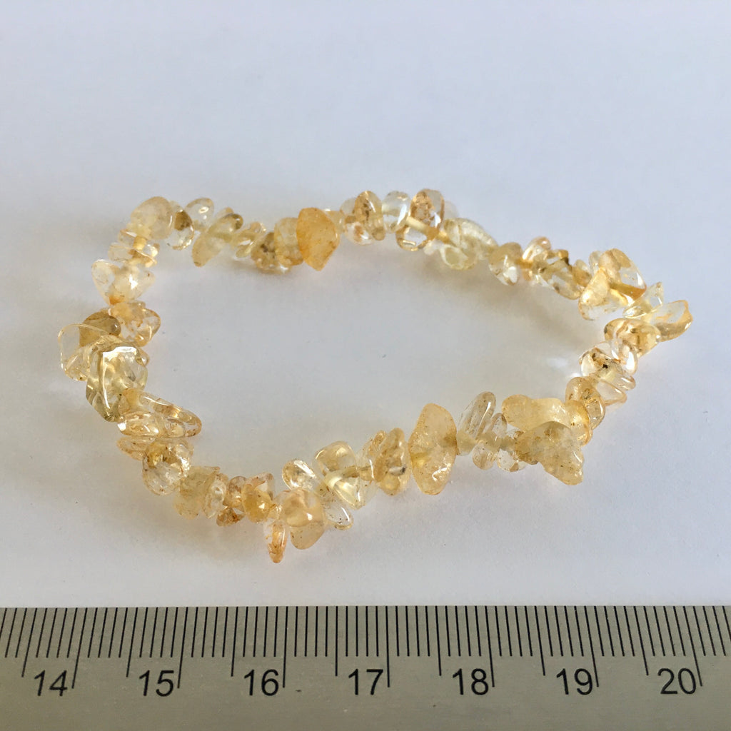 Citrine Chip Bracelet - 4.99