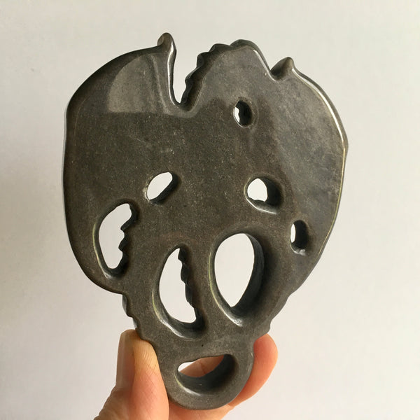 Silver Sheen Obsidian Dragon - 49.99
