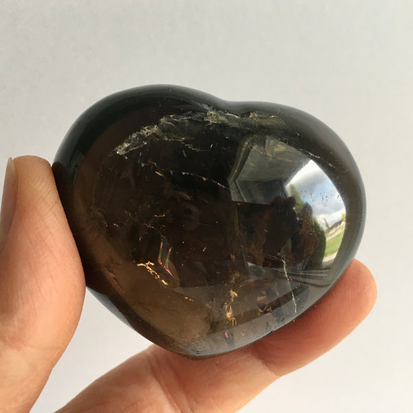Smoky Quartz Heart - 21.95