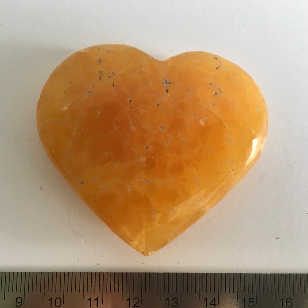Orange Calcite Heart - 29.95