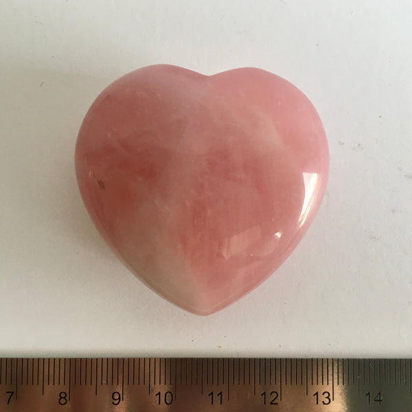 Rose Quartz Heart - 19.95