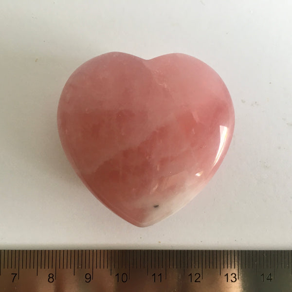 Rose Quartz Heart - 19.95