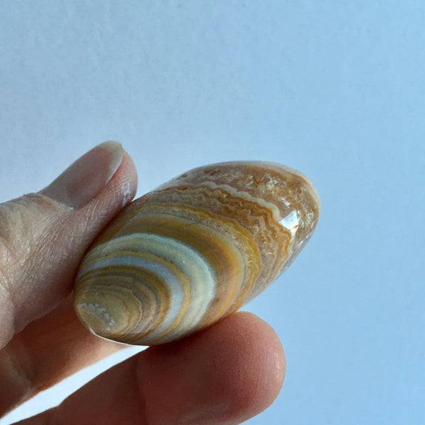 Banded Aragonite Heart - 17.99