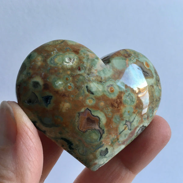 Ocean Jasper Heart - 26.99