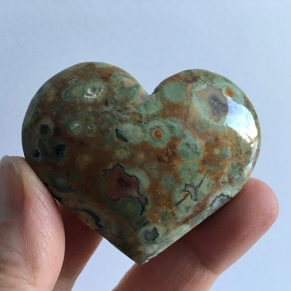 Ocean Jasper Heart - 26.99