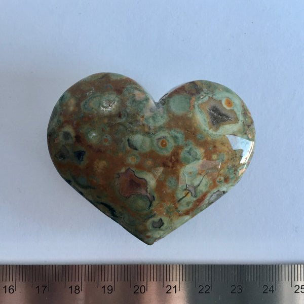 Ocean Jasper Heart - 26.99