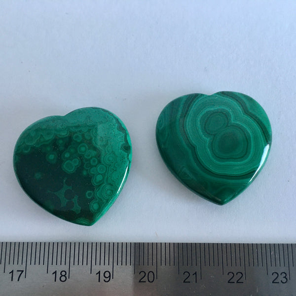 Malachite Heart - 12.99