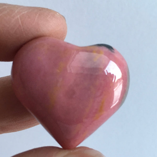 Rhodonite Heart - 12.99