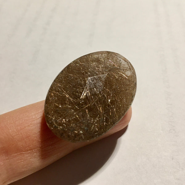 Rutilated Quartz Cabochon - 39.99