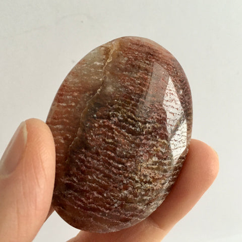 Thousand Layer Quartz Palm Stone - 14.99