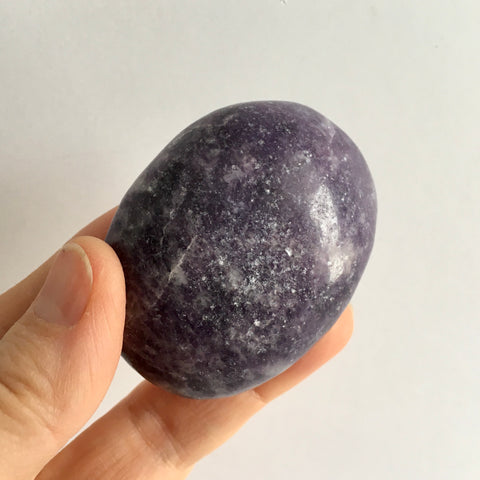 Lepidolite Palm Stone - 29.99