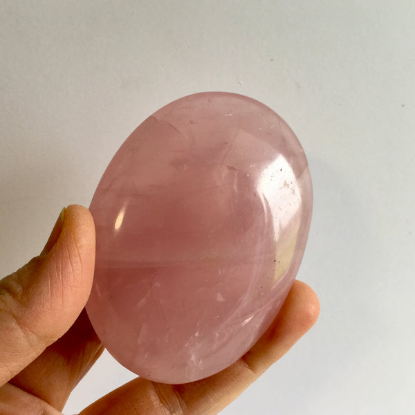Rose Quartz Palm Stone - 23.99