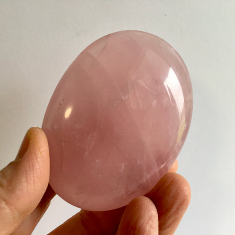 Rose Quartz Palm Stone - 23.99