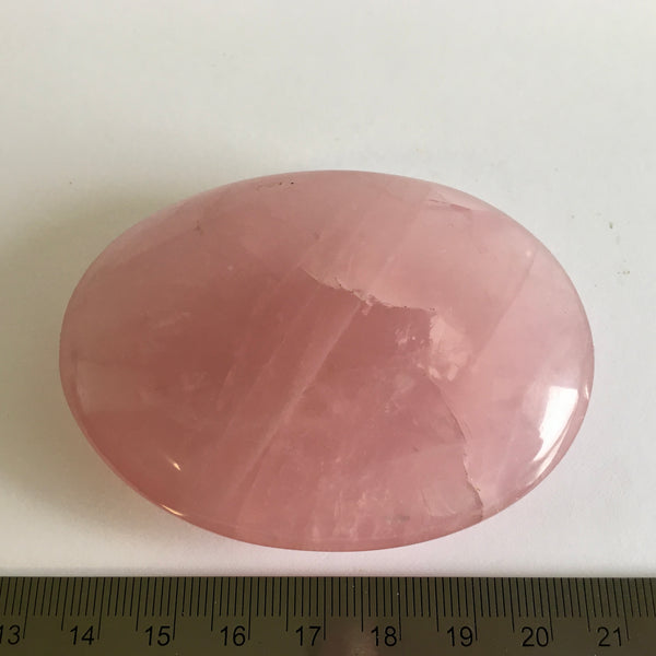 Rose Quartz Palm Stone - 23.99