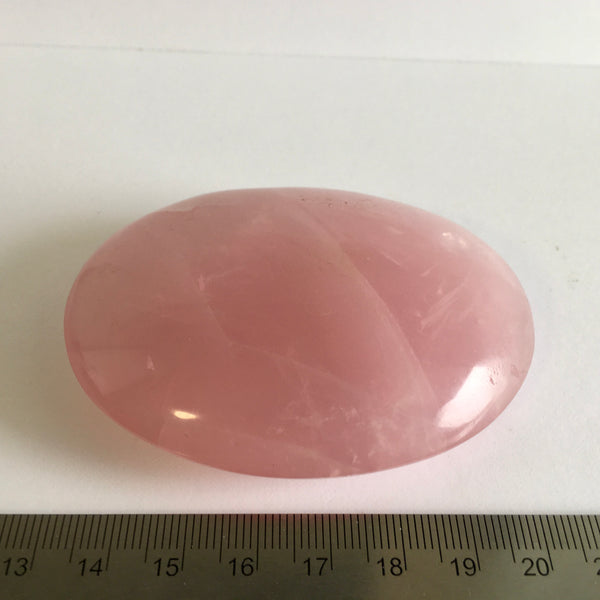Rose Quartz Palm Stone - 23.99
