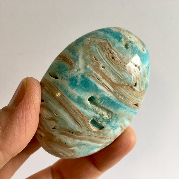Blue Aragonite  Palm - 29.99