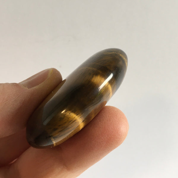 Tiger Eye Palm Stone - 16.99