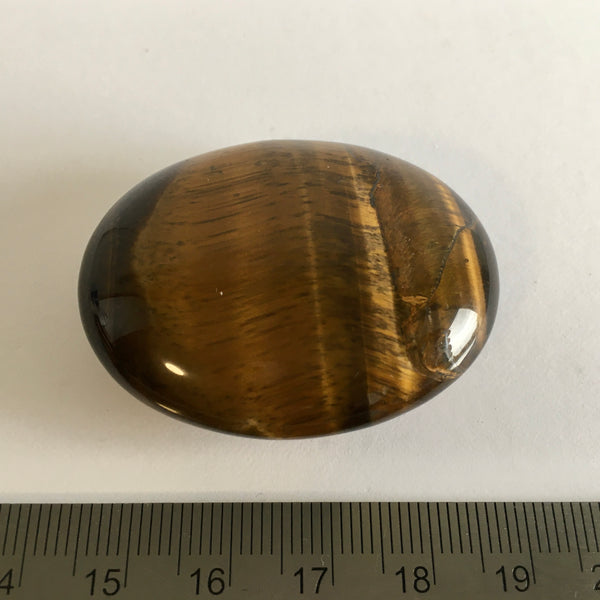 Tiger Eye Palm Stone - 16.99