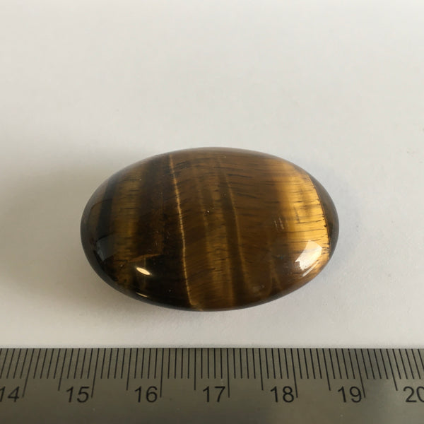 Tiger Eye Palm Stone - 16.99