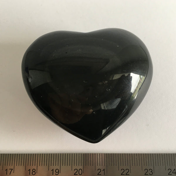 Rainbow Obsidian Heart - 24.99