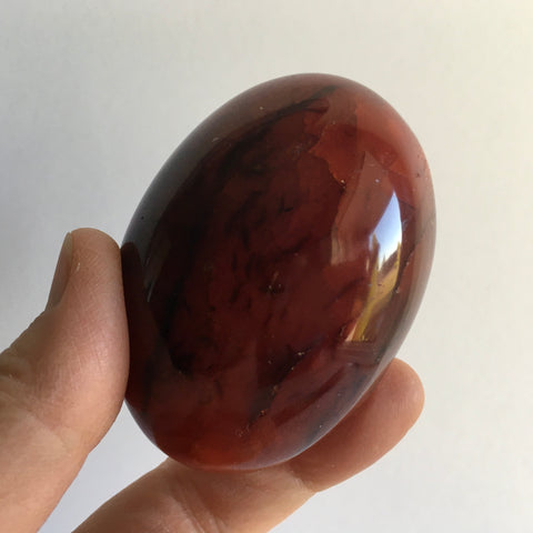 Carnelian Palm Stone - 29.00
