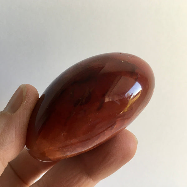 Carnelian Palm Stone - 29.00