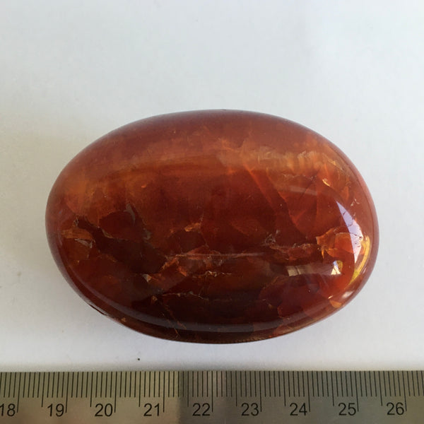 Carnelian Palm Stone - 29.00