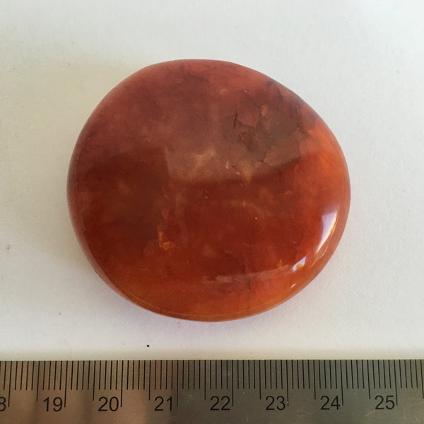 Carnelian Palm Stone - 17.99
