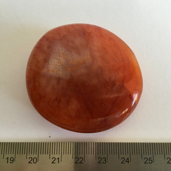 Carnelian Palm Stone - 17.99