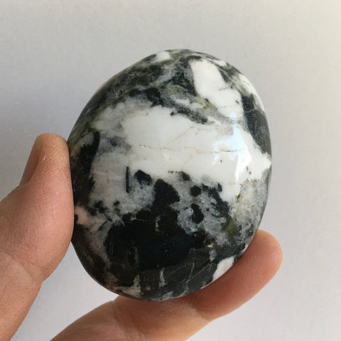 Albite + Black Tourmaline + Quartz Palm -27.99