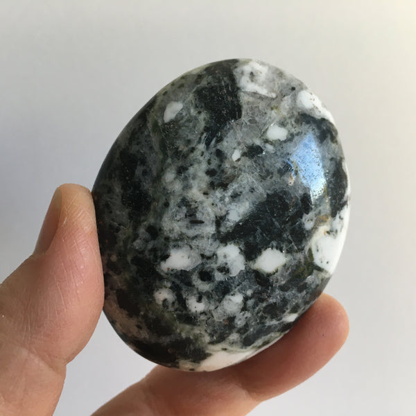 Albite + Black Tourmaline + Quartz Palm -27.99