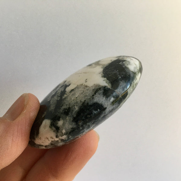 Albite + Black Tourmaline + Quartz Palm -27.99