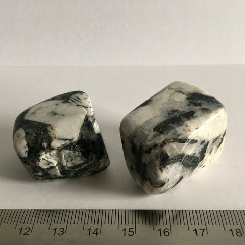 Albite + Black Tourmaline + Quartz Nugget - 5.99