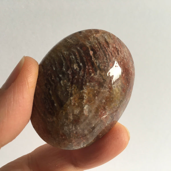 Thousand Layer Quartz Palm Stone - 17.99