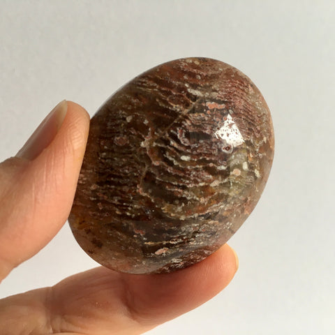 Thousand Layer Quartz Palm Stone - 17.99