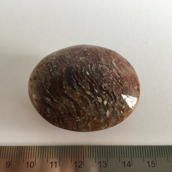 Thousand Layer Quartz Palm Stone - 17.99