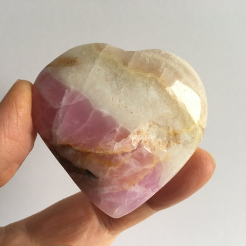 Pink Aragonite Heart - 39.97