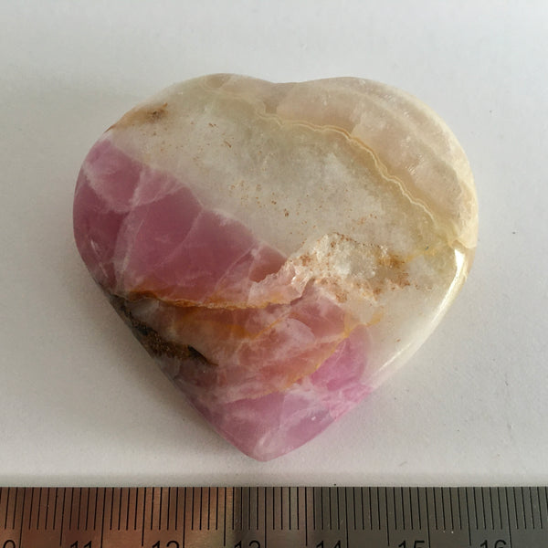 Pink Aragonite Heart - 39.97