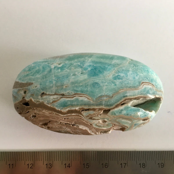Blue Aragonite  Palm - 39.95