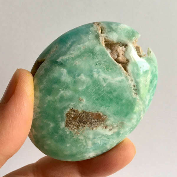 Blue Aragonite  Palm - 18.95