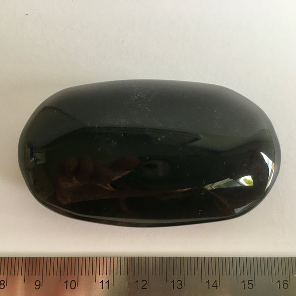 Black Obsidian Palm Stone - 23.99