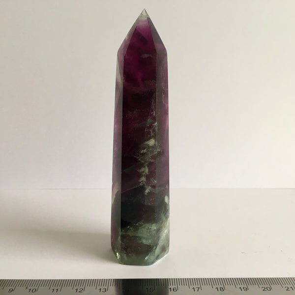 Banded Fluorite Palm Stone - 27.95