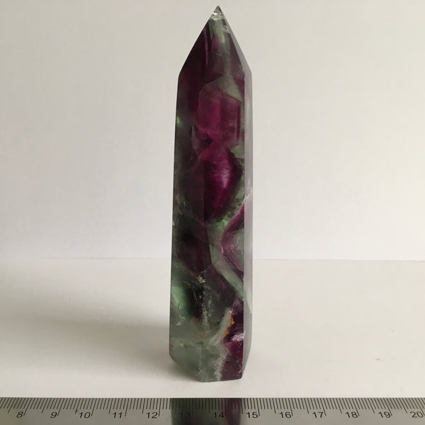 Banded Fluorite Palm Stone - 27.95