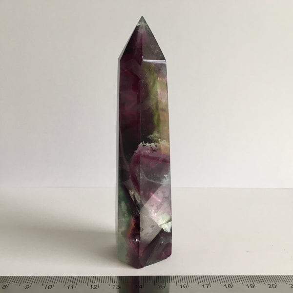 Banded Fluorite Palm Stone - 27.95