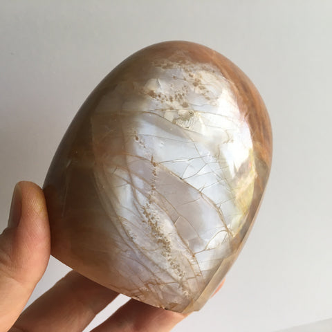 Peach Moonstone Freeform - 169.00