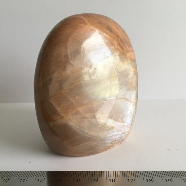 Peach Moonstone Freeform - 169.00
