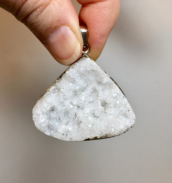 Quartz Druzy Pendant - 33.99 now 19.99