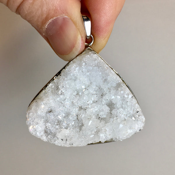 Quartz Druzy Pendant - 33.99 now 19.99