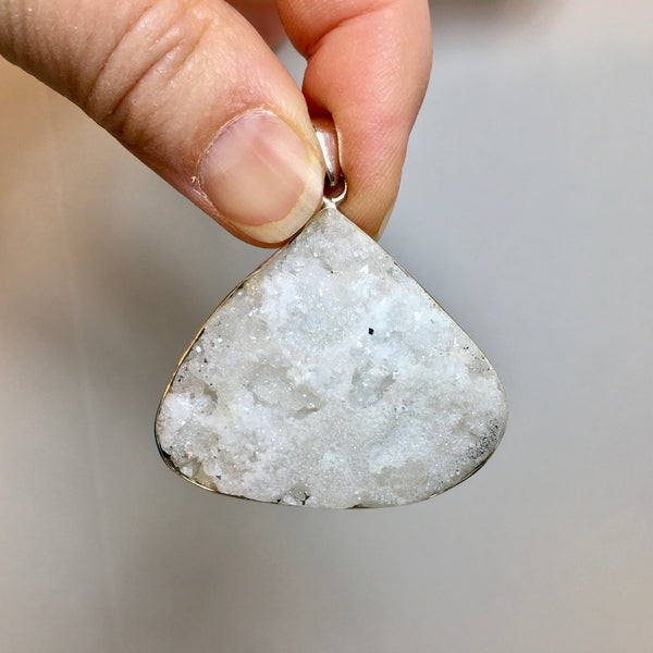 Quartz Druzy Pendant - 33.99 now 19.99